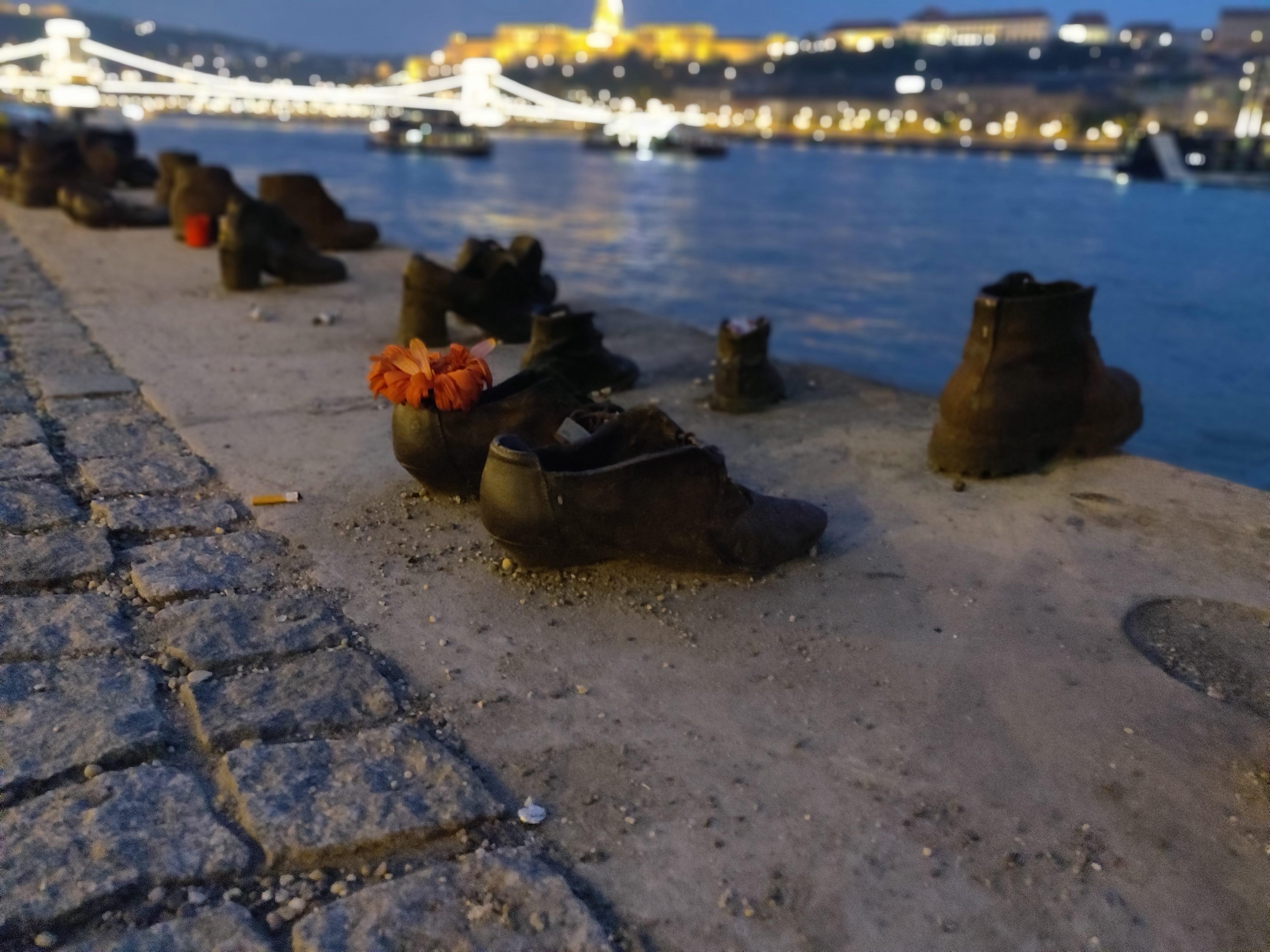 Shoes on the Danube Bank